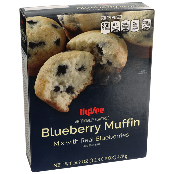 HyVee Blueberry Muffin Mix with Real Blueberries HyVee Aisles
