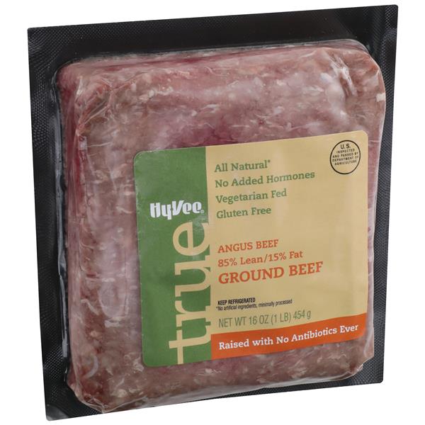 HyVee True Angus Ground Beef 85 Lean HyVee Aisles Online Grocery