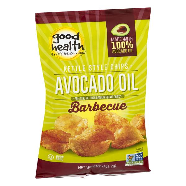Good Health Avocado Oil Kettle Chips Barcelona Barbecue HyVee Aisles