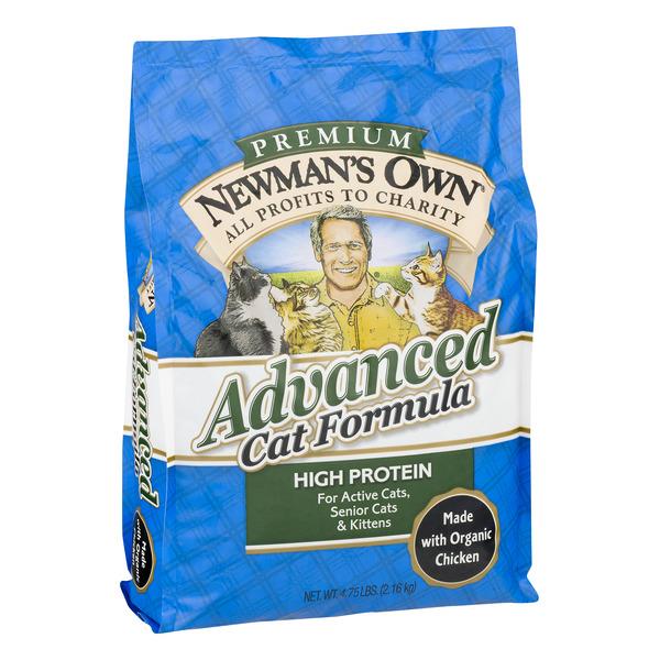 Newman s Own Premium Cat Food For Active Or Senior Cats Hy Vee