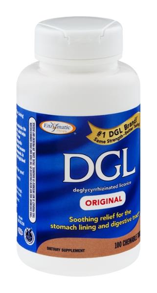 Enzymatic Therapy DGL Deglycrrhizinated Licorice Original - 100 CT