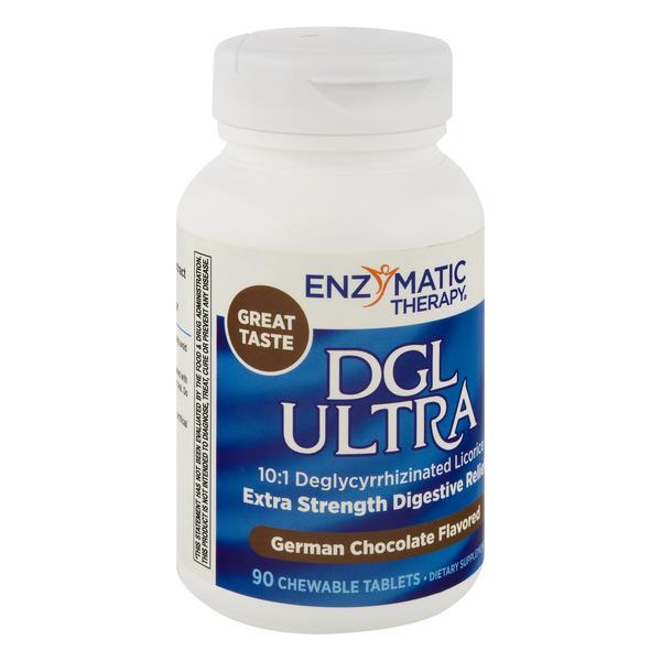 Enzymatic Therapy DGL Ultra Extra-Strength Deglycyrrhizinated Licorice ...