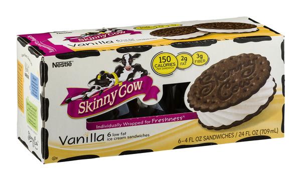 skinny cow vanilla sandwich