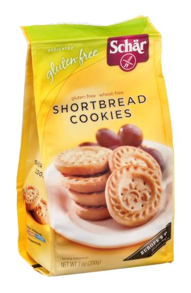 Schar Schar Gluten Free Shortbread Cookies 