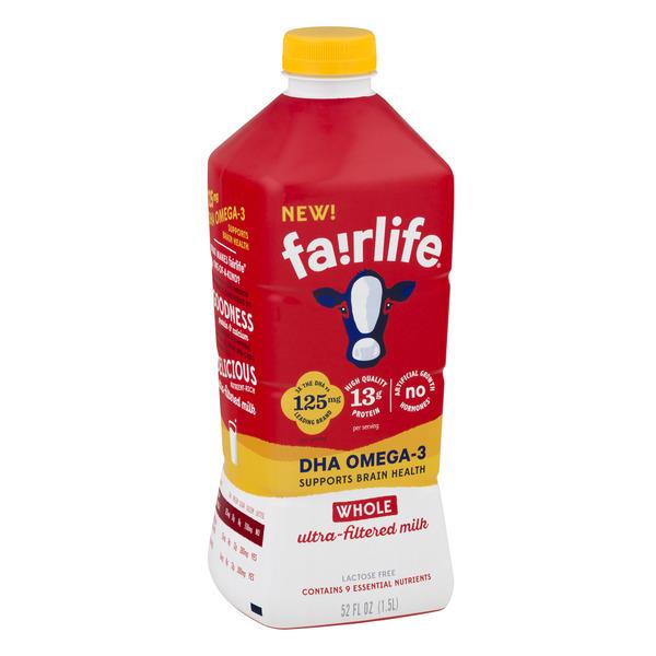 fa!rlife DHA Omega3 Whole UltraFiltered Milk HyVee Aisles Online