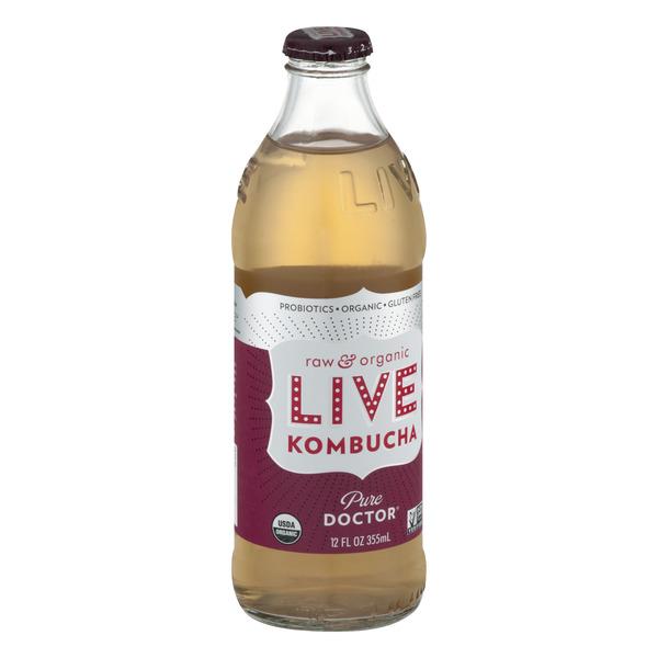 LIVE Kombucha Raw & Organic Pure Doctor HyVee Aisles Online Grocery