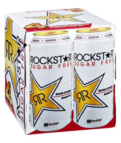 Rockstar Sugar Free Energy Drink 4Pk | Hy-Vee Aisles Online Grocery