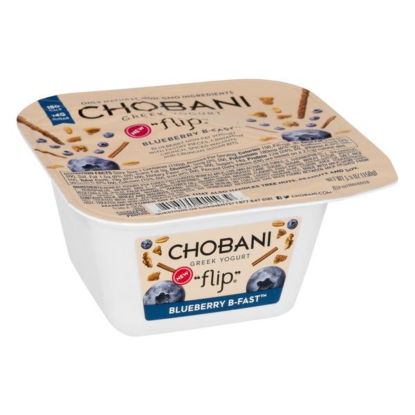 Chobani Flip Blueberry B-Fast Greek Yogurt | Hy-Vee Aisles Online ...