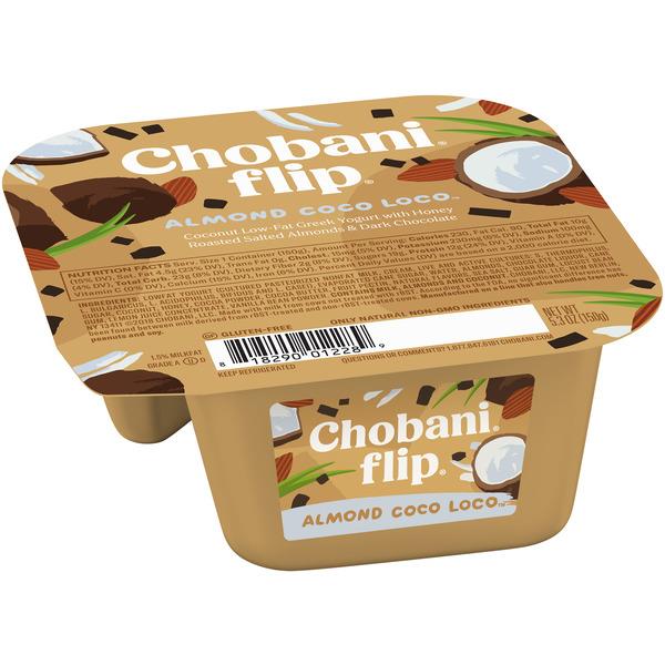 Chobani Flip Almond Coco Loco LowFat Greek Yogurt HyVee Aisles