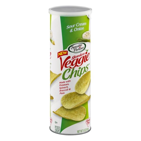 Sensible Portions Garden Veggie Chips Sour Cream & Onion HyVee Aisles Online Grocery Shopping