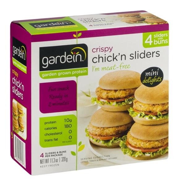 gardein Crispy Chick'n Sliders 4Ct | Hy-Vee Aisles Online Grocery Shopping