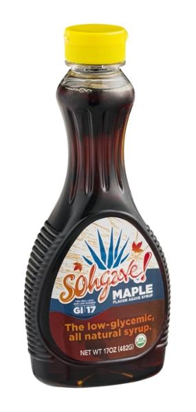 Sohgave Low-Glycemic All-Natural Agave Syrup Maple Flavor | Hy-Vee ...