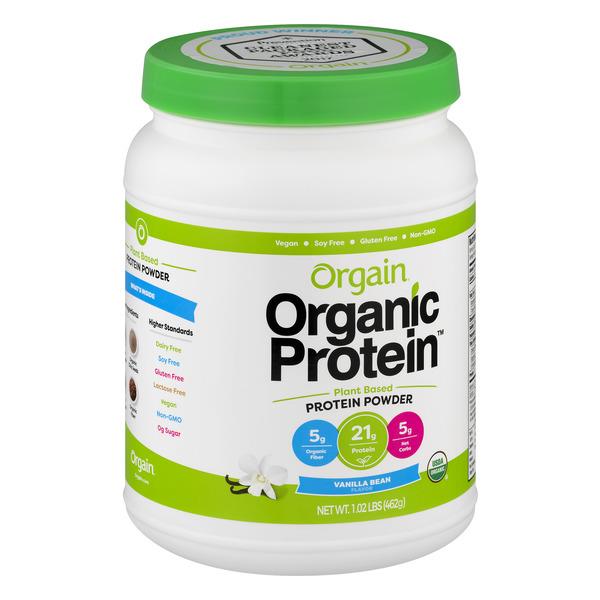 Orgain Organic Protein Powder Vanilla Bean | Hy-Vee Aisles Online ...