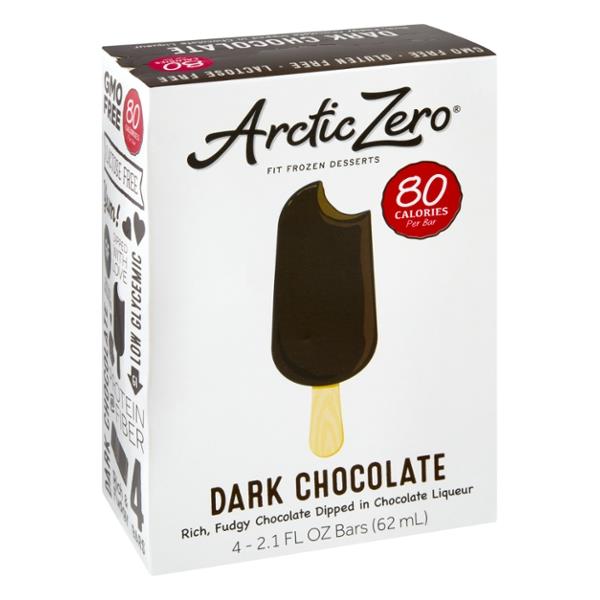 アイス Arctic Zero Frozen Desserts, Fit, Dark Chocolate 4-2.1 Fl Oz | Hy