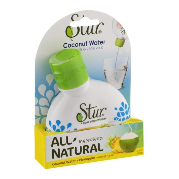 Stur Liquid Water Enhancer All Natural Coconut Water + Pineapple Hy