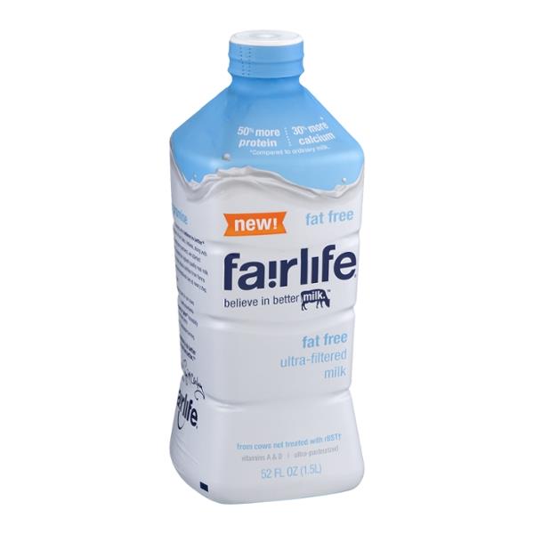 Fairlife Fat Free Ultra-Filtered Milk | Hy-Vee Aisles Online Grocery ...