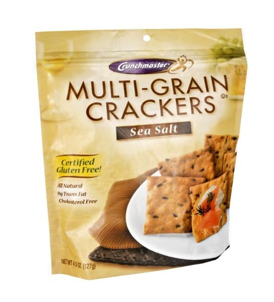 Crunchmaster Sea Salt MultiGrain Crackers HyVee Aisles Online Grocery Shopping