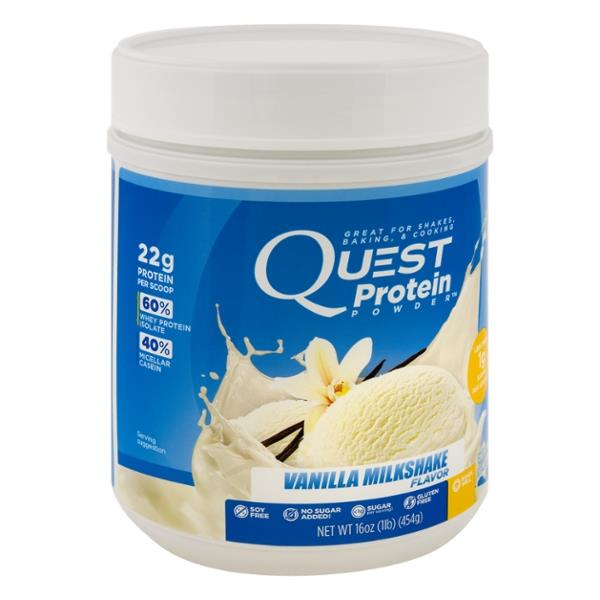 Quest Protein Powder, Vanilla Milkshake Flavor | Hy-Vee Aisles Online