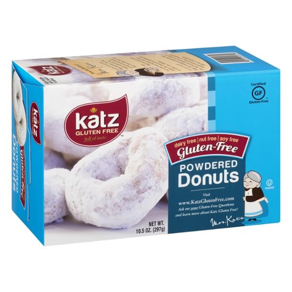 Katz Gluten Free Donuts Powdered HyVee Aisles Online Grocery Shopping