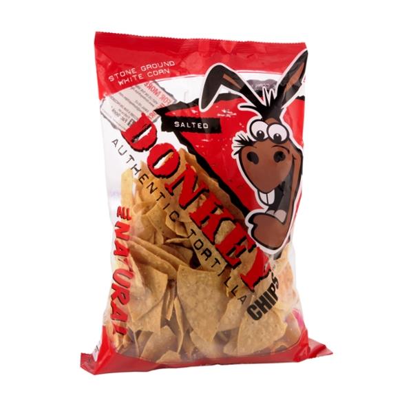 Donkey Chips Tortilla Chips, Authentic, Salted HyVee Aisles Online