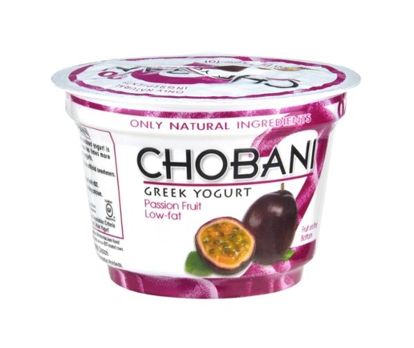 Chobani Passion Fruit on the Bottom Low-Fat Greek Yogurt ...